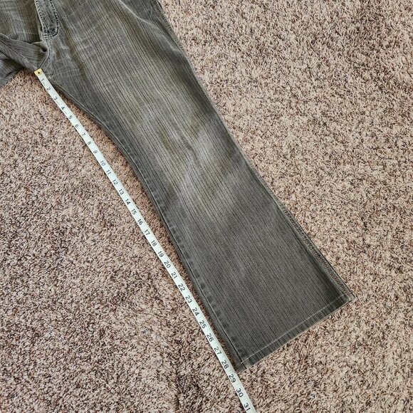 Vintage Point Zero Jeans Faded Brown Slim Straight Y2K Surf Skate - Picture 6 of 8